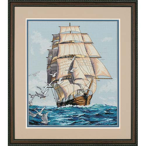 Clipper Ship Voyage by Dimensions
