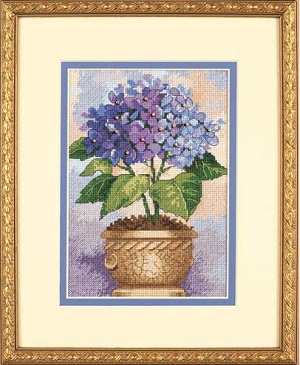 Hydrangea in Bloom by Dimensions