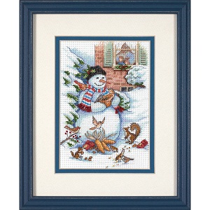 Snowman & Friends by Dimensions