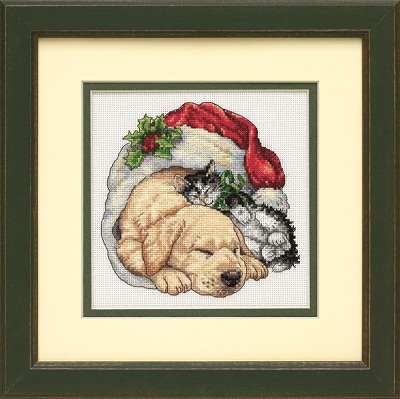 Christmas Morning Pets by Dimensions
