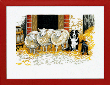 Farm Yard Sheep by Eva Rosenstand