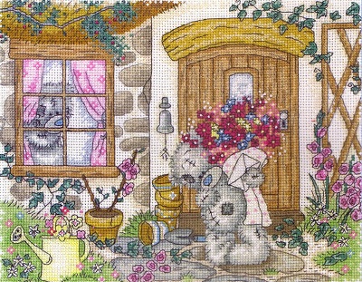 Tatty Teddy Cottage Scene by Anchor