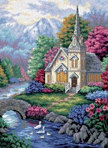 Tranquil Church by Dimensions