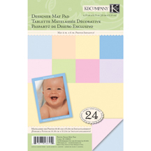 Pastel Solid Mat Pad by K&E company