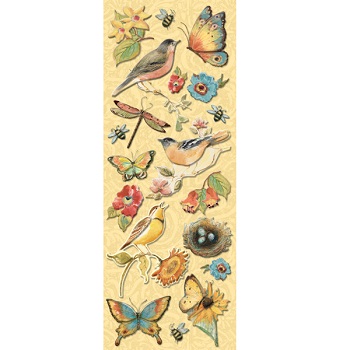 Susan Winget Nature Icons Adhesive Chipboard
