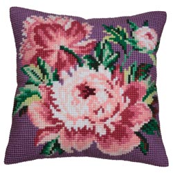 Rose Chou Pillow by Collection d'Art