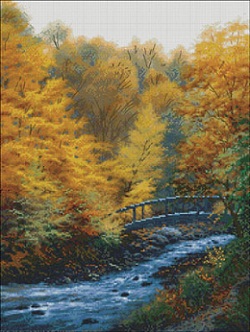 Autumn Stream by Candamar