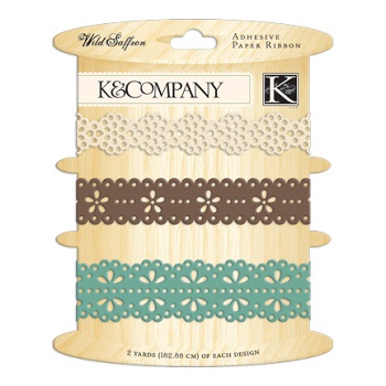 Wild Saffron Adhesive Paper Ribbon