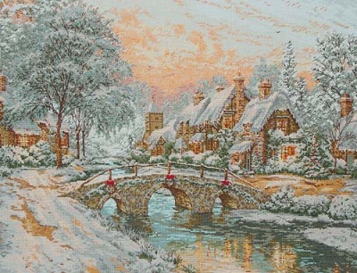 Cobblestone Christmas by Maia