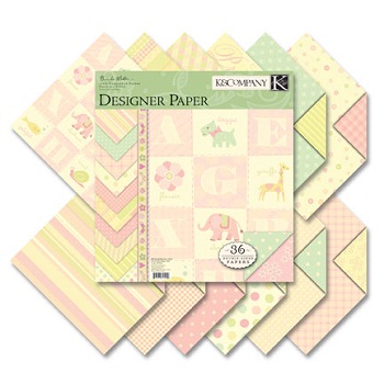 Brenda Walton 12x12 Small Wonders Girl Two-Sided Paper Pad