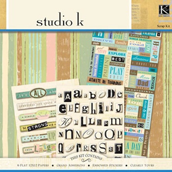 Studio K 12x12 Meadow Scrap Kit