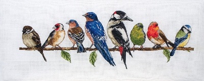 Birds in a Row by Anchor