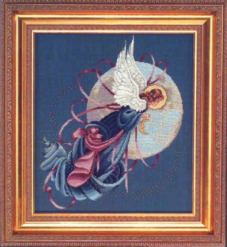 Blue Moon Angel by Lavender and Lace