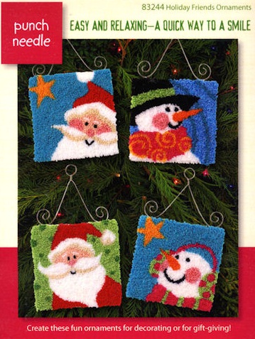 Holiday Friends ornaments by Dimensions