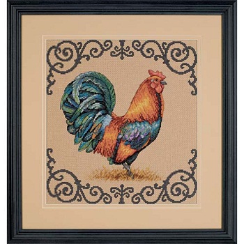 Ornate Rooster by Dimensions