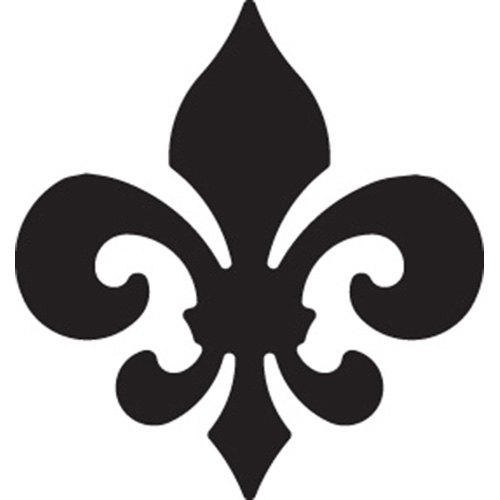 Fleur De Lis Medium Punch