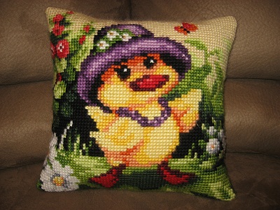 Quackers Cushion by Orchidea