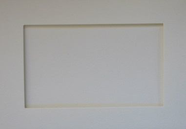Large Needlework Card-Rectangular opening