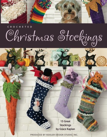 Crocheted Christmas Stockings by Kooler Design Studio