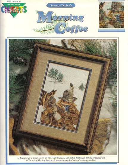 Morning Coffee cross-stitch chart