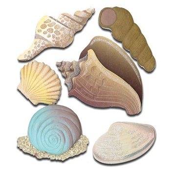 Seashells stickers