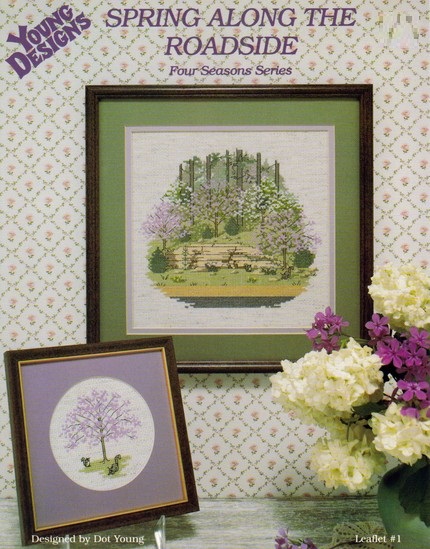 Spring along the roadside cross-stitch chart