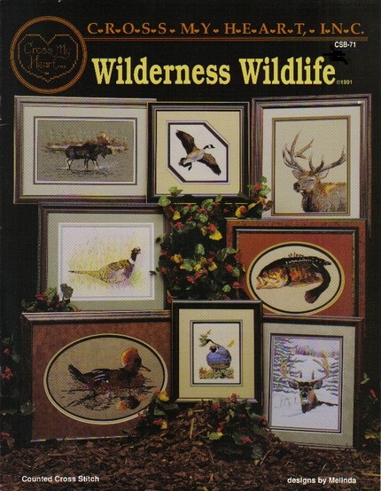 Wilderness Wildlige cross-stitch chart