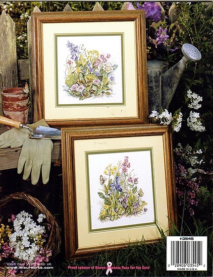 Wildflowers cross-stitch chart