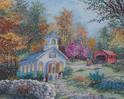 Worship in the country by Bucilla