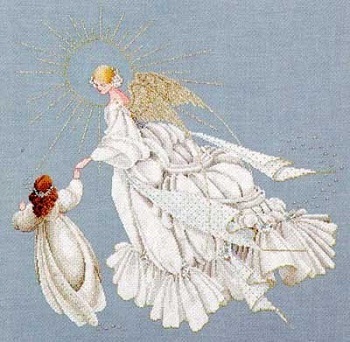 Angel of Mercy cross-stitch chart