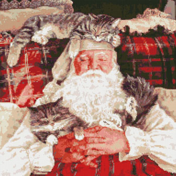 Catnap Santa by Kustom Krafts