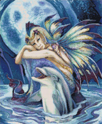 FantaSea Dolphin Fairy by Kustom Krafts