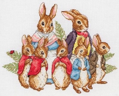 Peter Rabbit Family by Anchor
