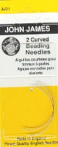 Curved beading Needles
