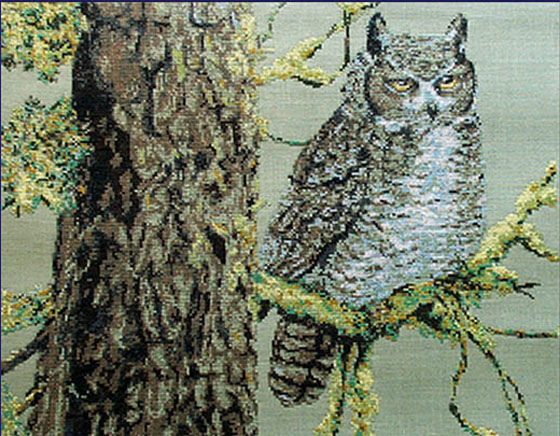 Great Horned Owl by Kustom Krafts