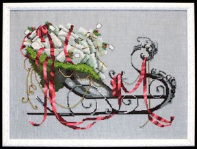 Santas Sleigh - Christmas Eve Couriers by Nora Corbett