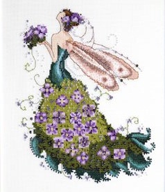 Lilac-Spring Garden - Pixie Couture Collection by Nora Corbett