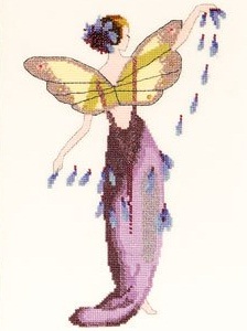 Lavender-Spring Garden - Pixie Couture Collection by Nora Corbett
