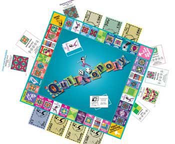 Quiltopoly Board Game