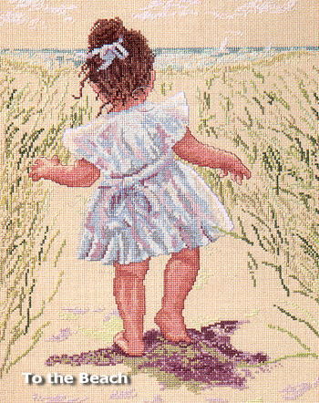 To the Beach by Janlynn