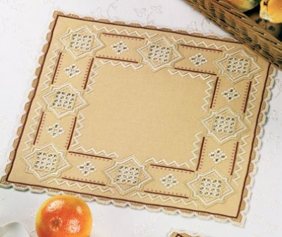Permin 106716 Hardanger Table Topper