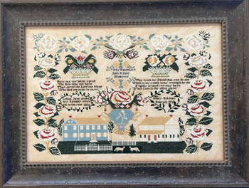 Queenstown Sampler Designs Letitia Jane Andrews 1836