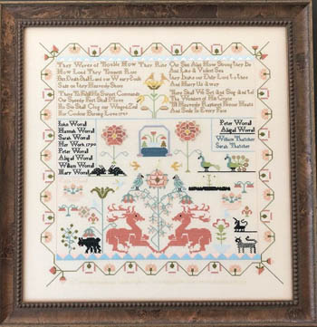 Queenstown Sampler Designs Sarah Worrall 1790