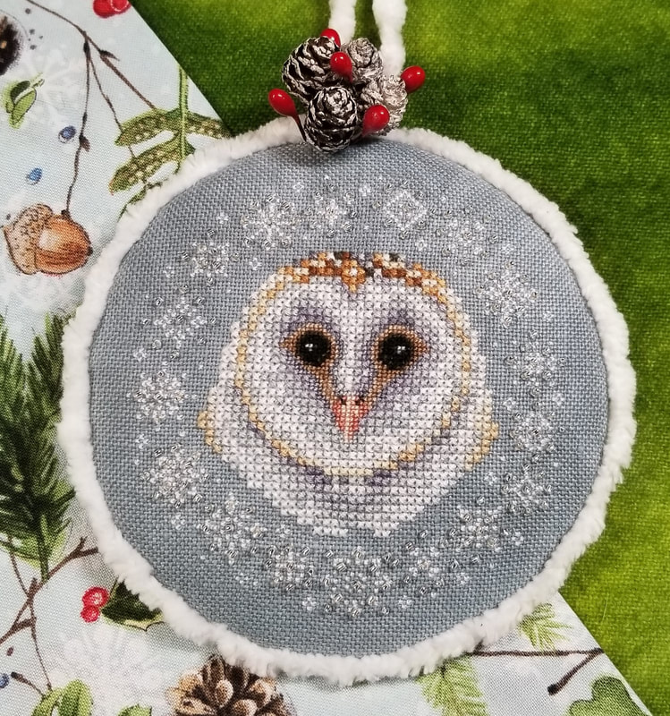 Blackberry Lane Designs Winter Snow Owl