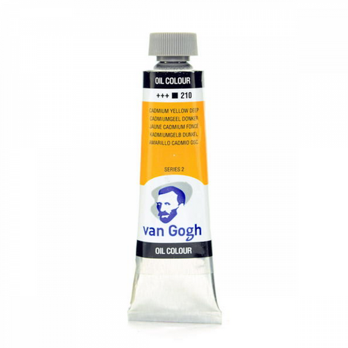 Van Gogh Oil Paint 40ml Cadmium Yellow Deep 210