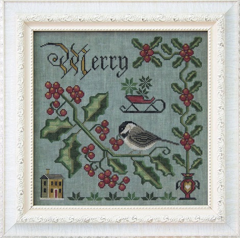 Cottage Garden Samplings Merry & Bright (2/12) - Songbird's Garden Series