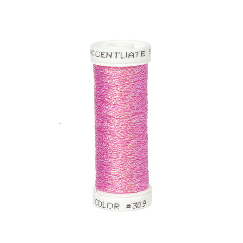 Accentuate Metallic Thread - 309 Barbie Pink