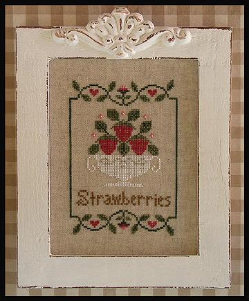 Country Cottage Needleworks Summer Strawberries