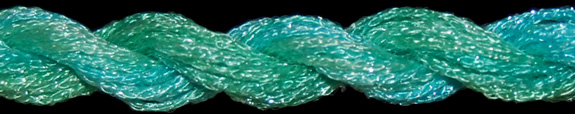 Threadworx Overdyed Metallic 4 - 410090 Caribbean Surf