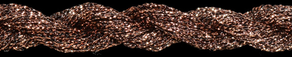 Threadworx Overdyed Metallic 4 - 411454 Chocolate Mocha